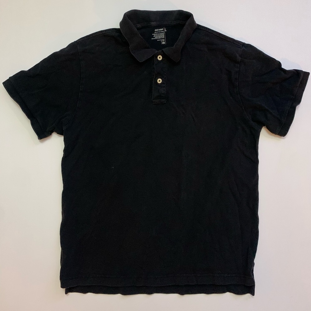 Old navy black polo